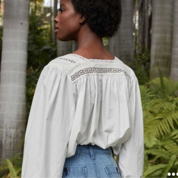 Doen Brienne Top Lace Salt Size Large - Picture 3 of 12